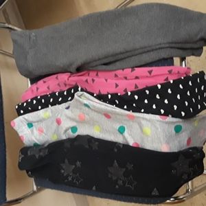 Lot of little girls pants 5 peices